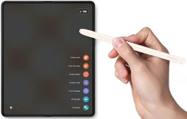 Alt view image 4 of 5 - Galaxy Z Fold 4 Stylus Pen Compatible with Galaxy Z Fold 4 / Galaxy Z Fold 3 S Pen Fold Edition Replacement for Samsung Galaxy Z Fold 4 / Fold 3 5G Touch Stylus S Pen + Tips/Nibs