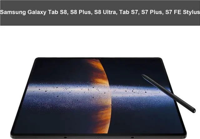 Alt view image 2 of 7 - Galaxy Tab S8 Stylus Pen, Replacement S Pen (Without Bluetooth) for Samsung Galaxy Tab S8, Tab S8 Plus, Tab S8 Ultra, Tab S7, Tab S7 Plus, Tab S7 FE with Pen Tips/Nibs