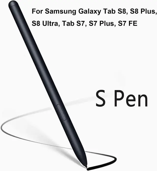 Alt view image 3 of 7 - Galaxy Tab S8 Stylus Pen, Replacement S Pen (Without Bluetooth) for Samsung Galaxy Tab S8, Tab S8 Plus, Tab S8 Ultra, Tab S7, Tab S7 Plus, Tab S7 FE with Pen Tips/Nibs