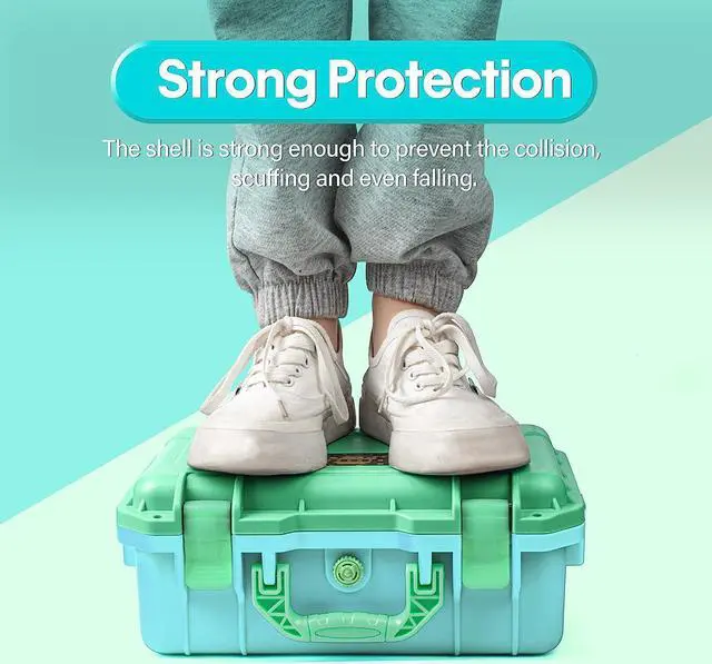 Alt view image 4 of 7 - Carrying Case for Nintendo Switch Travel Case ,Professional Deluxe Waterproof Case Soft Lining Hard Case for Nintendo Switch OLED Model Console Pro Controller & Accessories