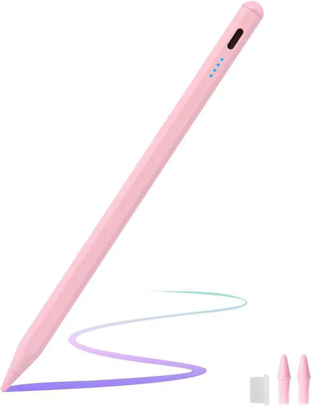 Main image of Stylus Pen for iPad with Palm Rejection - Apple Pencil for iPad 10/9th Gen,Compatible with iPad Pro 11&12.9 inch, iPad Mini 6th/5th, iPad Air 3/4/5, iPad 6/7/8th Gen - Perfect for Writing and Drawing