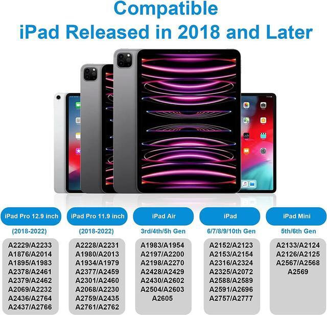 Alt view image 2 of 7 - Stylus Pen for iPad with Palm Rejection - Apple Pencil for iPad 10/9th Gen,Compatible with iPad Pro 11&12.9 inch, iPad Mini 6th/5th, iPad Air 3/4/5, iPad 6/7/8th Gen - Perfect for Writing and Drawing