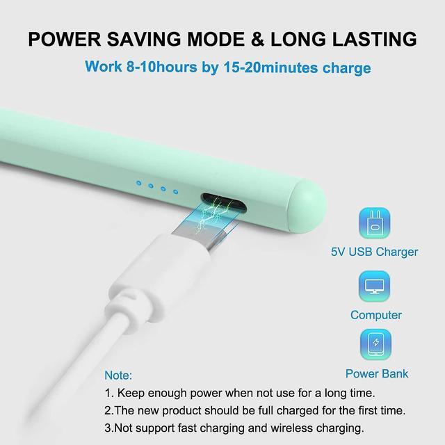 Alt view image 6 of 7 - Stylus Pen for iPad with Palm Rejection - Apple Pencil for iPad 10/9th Gen,Compatible with iPad Pro 11&12.9 inch, iPad Mini 6th/5th, iPad Air 3/4/5, iPad 6/7/8th Gen - Perfect for Writing and Drawing