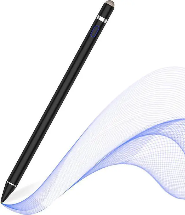 Main image of Active Stylus Pen for Touch Screens, Dual Pen Tips for iOS & Android Drawing & Writing, High Precise Digital Pencil for iPhone 15/14/13/12/11/X/8/7/6, iPad Air/Pro/Mini, Phone/Tablet/Samsung/Kindle