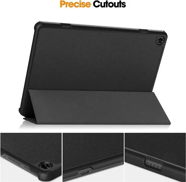 Alt view image 4 of 7 - Case for TECLAST T50 11 inch , Tri fold Slim Lightweight Hard Shell Smart Protective Cover with Multi-Angle Stand, Universal Stylus Pen