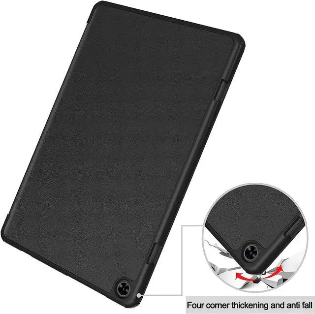 Alt view image 7 of 7 - Case for TECLAST T50 11 inch , Tri fold Slim Lightweight Hard Shell Smart Protective Cover with Multi-Angle Stand, Universal Stylus Pen