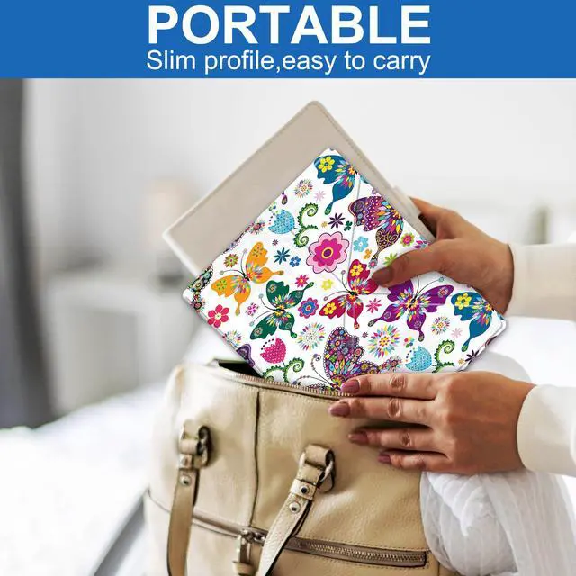 Alt view image 7 of 7 - Slim Case for Kobo Elipsa 2E 10.3 inch 2023 - Premium Leather Case Protective Smart Folio Shell Cover with Pen Holder, Auto Wake/Sleep, Multi-Viewing Angles, Stylus Pen