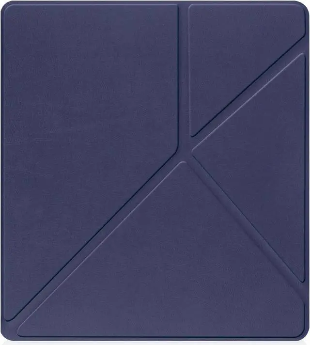 Alt view image 7 of 7 - Slim Case for Kindle Scribe 10.2 inch 2022 Released - Premium Leather Case Protective Smart Folio Shell Cover with Pen Holder, Auto Wake/Sleep, Multi-Viewing Angles, Stylus Pen Blue