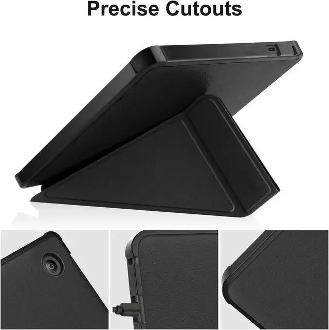 Alt view image 3 of 7 - Slim Case for Kobo Sage 2021 Release - Soft TPU Protective Back Cover with Auto Wake/Sleep for 8 inch Kobo Sage eReader