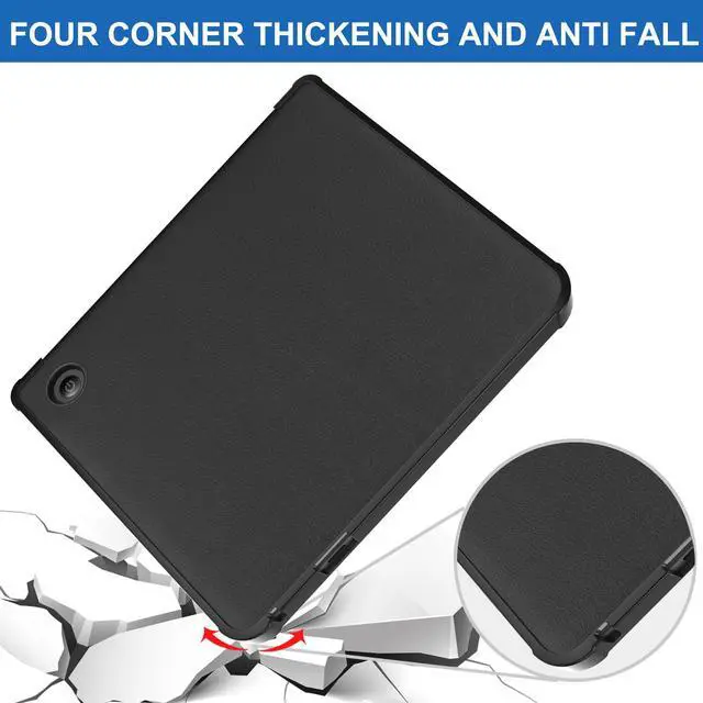 Alt view image 4 of 7 - Slim Case for Kobo Sage 2021 Release - Soft TPU Protective Back Cover with Auto Wake/Sleep for 8 inch Kobo Sage eReader