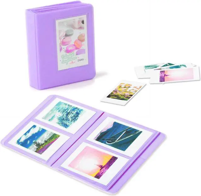 Alt view image 3 of 7 - Instant Camera Accessories Compatible with Instax Mini 11 Instant Film Camera Include Case/Album/Wall Hang Frames/Film Frames/Border Stickers/Corner Stickers