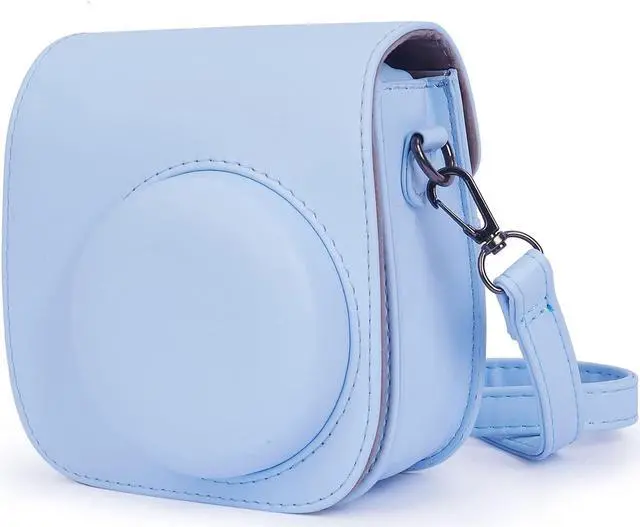 Alt view image 2 of 7 - Instant Mini 12 Camera Accessories Compatible with Fujifilm Instax Mini 12 Camera Include Case/Album/Wall Hang Frames/Film Frames/Border Stickers/Corner Stickers Blue