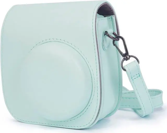 Alt view image 2 of 7 - Instant Mini 12 Camera Accessories Compatible with Fujifilm Instax Mini 12 Camera Include Case/Album/Wall Hang Frames/Film Frames/Border Stickers/Corner Stickers Green
