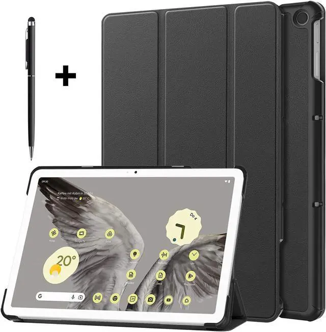 Main image of Google Pixel Tablet Case 11 Inch 2023, Slim Stand Protective Case Smart Folio Cover with 2 in 1 Stylus Pen