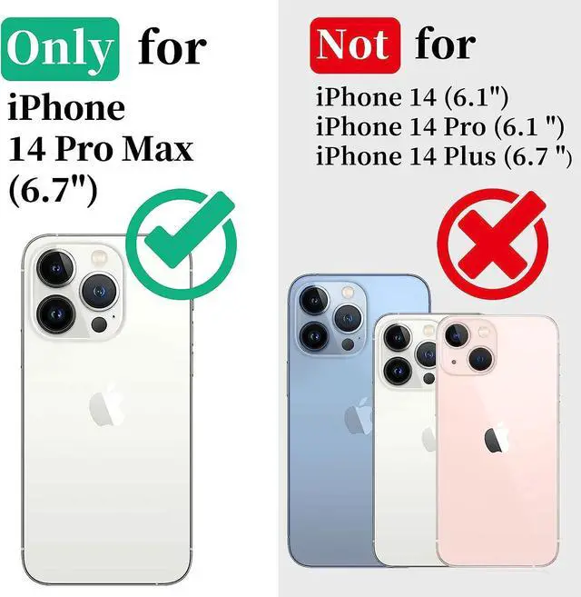 Alt view image 2 of 7 - for iPhone 14 Pro Max Case Waterproof, Compatible with Magsafe Magnetic Protective iPhone 14 Pro Max Phone Case, Water Proof Mag Safe Magnet Shockproof Full Body Clear with Screen Protector Blue