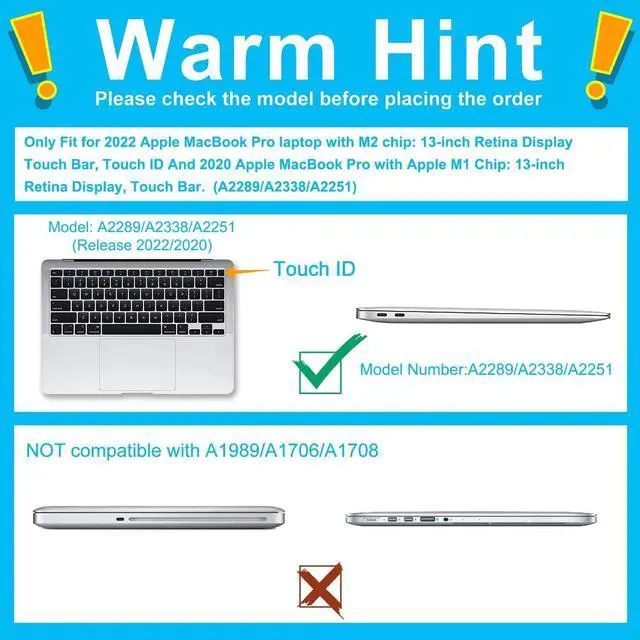 Alt view image 2 of 7 - For MacBook Pro 13 inch Case 2022 2020 Release Model A2338 M2 M1 A2289 A2251, Heavy Duty Plastic Hard Shell Shockproof Cover with Fold Kickstand & Keyboard Cover Khaki