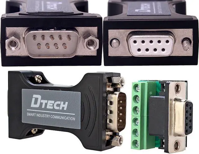 Alt view image 4 of 7 - DTECH RS232 to RS485 / RS422 Serial Communication Data Converter Adapter Mini-Size