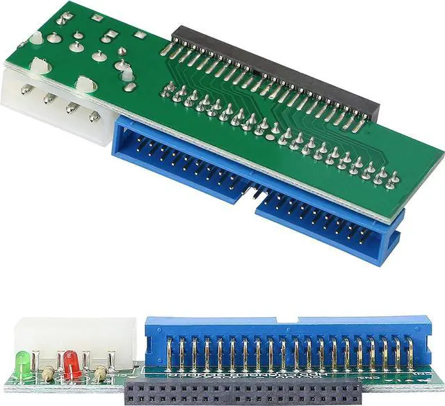 Alt view image 2 of 7 - IDE 2.5 to 3.5 Adapter, 44 Pin 2.5-inch IDE Hard Disk of Laptop to 40 Pin IDE Port On PC Motherboard,HDD Hard Disk Drive or SSD to PATA Port Connector Card