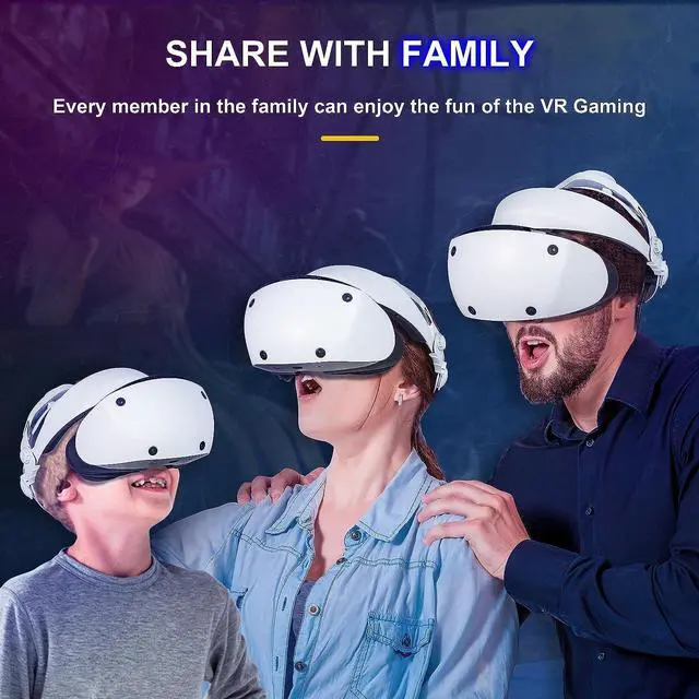 Alt view image 5 of 6 - Adjustable Head Strap for Playstation VR2, Reduced Pressure Lightweight PSVR2 Strap, Enhanced Support and Comfort in VR Headset Compatible with PS5 VR2