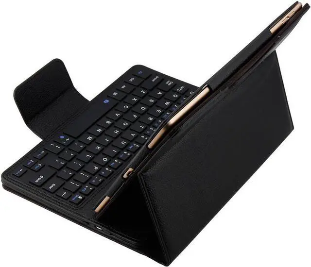 Alt view image 3 of 7 - Keyboard Case for iPad Pro 12.9 inch 2015 2017 with Detachable Wireless Keyboard, Ultra Slim PU Leather Folio Stand Cover for Old Version iPad Pro 12.9 Inch 2015 2017 Black