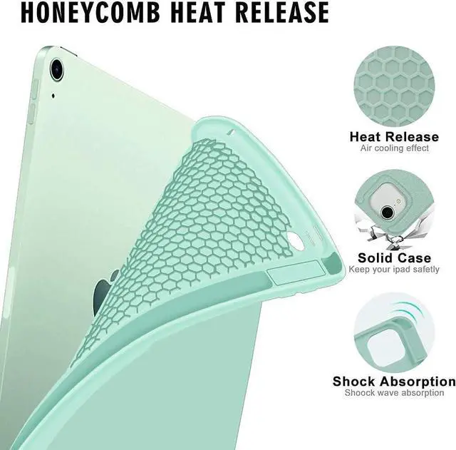 Alt view image 7 of 7 - Keyboard Case for iPad Air 5th/4th Gen 10.9 inch 2022/2020, iPad Pro 11 inch 4th 3rd 2nd 1st Gen 2022/2021/2020/2018, Detachable Wireless Backlit Magnetic Keyboard, Built-in Pencil Holder, Smart Cover