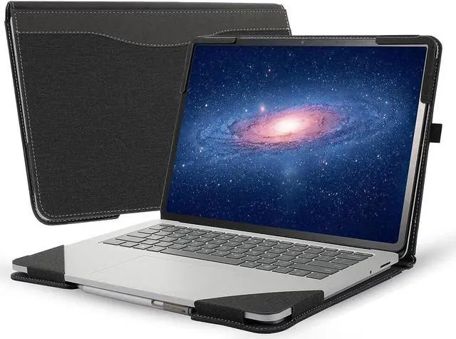 Main image of Protective Case Cover for Microsoft Surface Laptop Studio 14.4 Inch with Pencil Holder, PU Leather Hard Folio Cover for Surface Laptop Studio 14" 2-in-1 Laptop