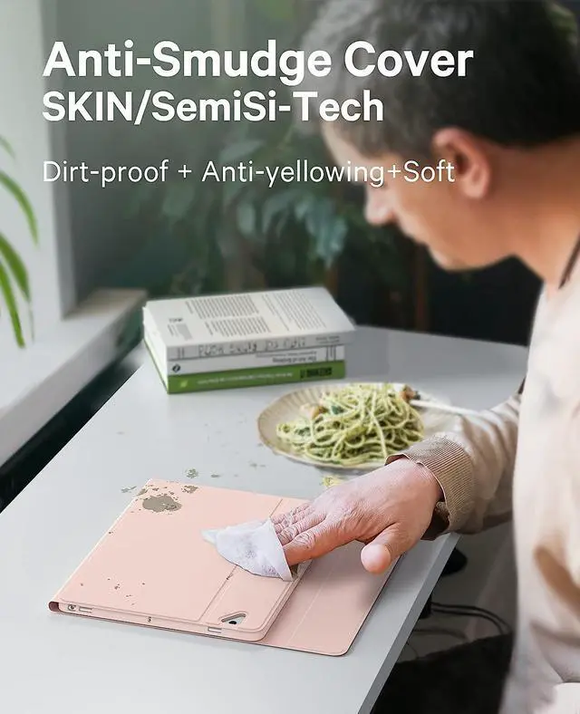 Alt view image 3 of 6 - Touchpad Keyboard Case for iPad Air 5th/4th Gen 10.9 inch 2022/2020, iPad Pro 11 inch 4th 3rd 2nd 1st Gen 2022/2021/2020/2018, Smart Cover with Detachable Wireless Magnetic Keyboard, Pencil Holder