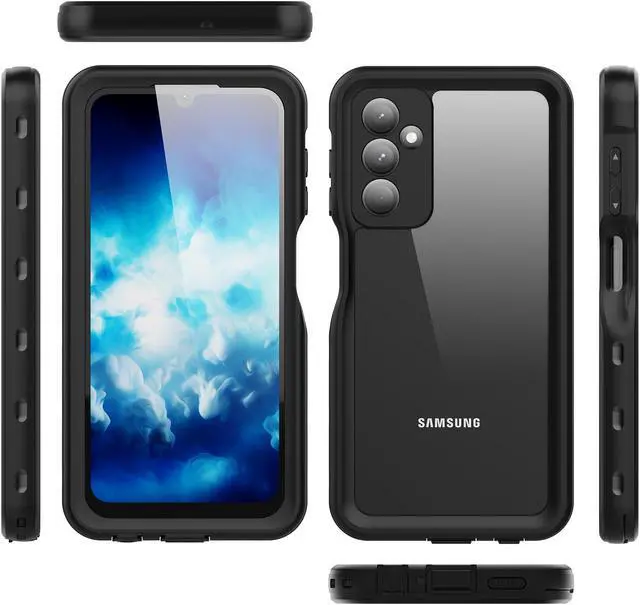Alt view image 3 of 7 - Waterproof Case for Samsung Galaxy A24 4G / Galaxy A25 5G Snowproof, Dustproof and Shockproof, IP68 Certified Full Body Protection Fully Sealed Underwater Protective Cover