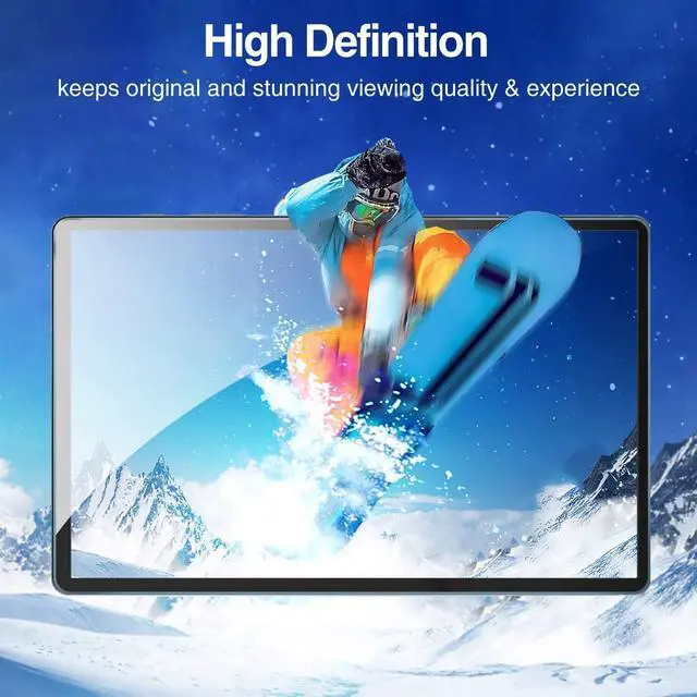 Alt view image 6 of 7 - [2-Pack] Screen Protector for Samsung Galaxy Tab A7 10.4 inch 2022 2020 Model SM-T509 T500 T503 T505 T507 Tempered Glass Screen Protector Film, S-Pen Compatible,Scratch Resistant