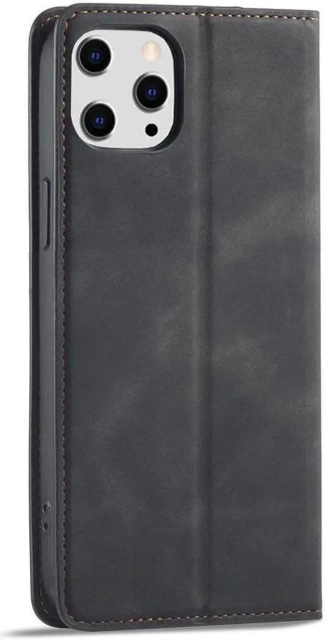 Alt view image 3 of 7 - Case for iPhone 15 Pro 6.1 inch Premium PU Leather Cover with Card Holder Kickstand Shockproof Flip Wallet Cover