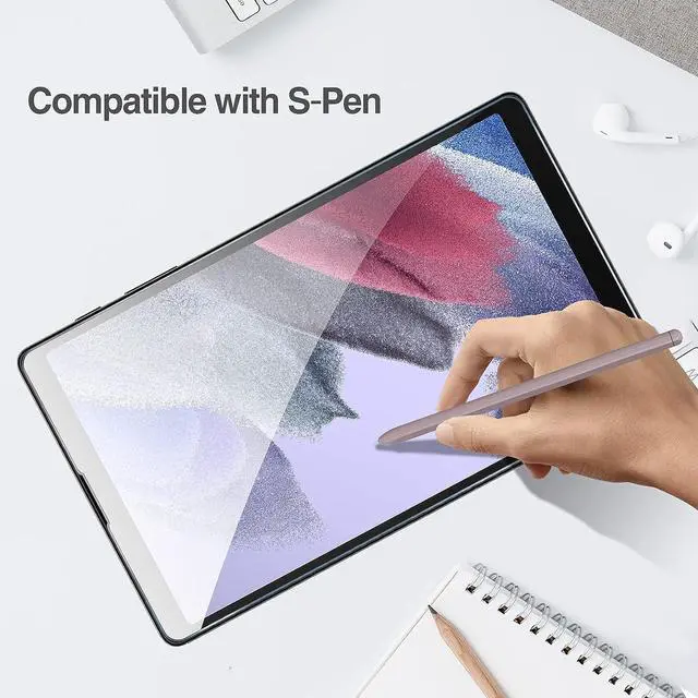 Alt view image 6 of 7 - [2 Pack] Galaxy Tab A7 Lite 8.7 Inch 2021 Screen Protectors SM-T220 T225 T227, Tempered Glass Screen Film Guard for Samsung Galaxy Tab A7 Lite 8.7" 2021 Release SM-T220 SM-T225 SM-T227