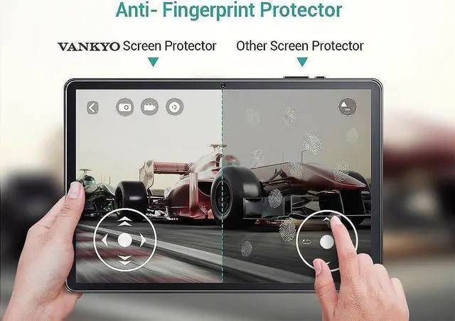 Alt view image 3 of 7 - [2-Pack] Screen Protector for Samsung Galaxy Tab A 10.1 inch 2016 SM-T580 SM-T585 SM-T587 Tempered Glass Screen Protector Film, S Pen Compatible, Scratch Resistant