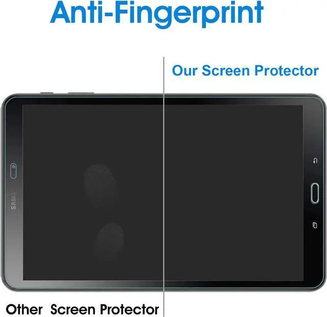 Alt view image 6 of 7 - [2-Pack] Screen Protector for Samsung Galaxy Tab A 10.1 inch 2016 (with S Pen Version) SM-T580 SM-T585 Tempered Glass Screen Protector Film, Scratch Resistant