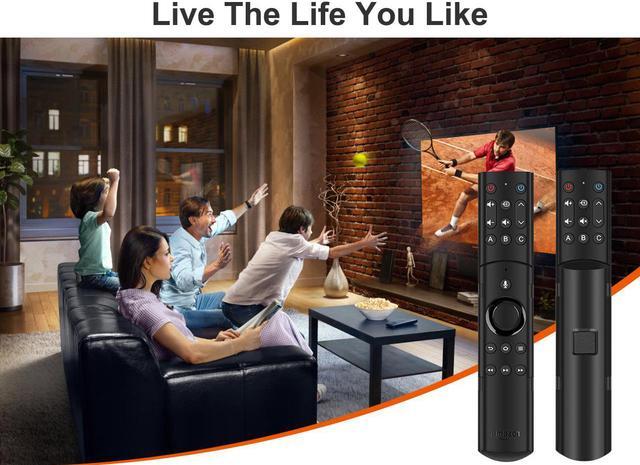 Alt view image 7 of 7 - SofaBaton F2 Universal Remote Control Attachment for Amazon Fire TV Streaming Player with Power Volume and Mute Buttons