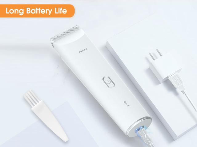 Alt view image 4 of 7 - Dog Clippers Professional Cordless Dog Grooming Kit, Low Noise & Rechargeable & Safe & Sharp Dog Hair Clippers for Thick Coats Trimmers, Hair Clippers Set with Comb Guides for Dogs Cats Pets
