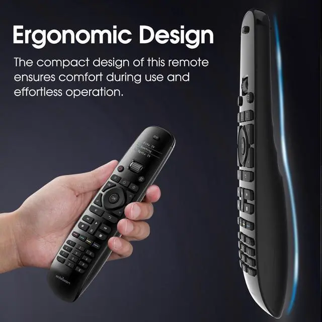 Alt view image 7 of 7 - Sofabaton Universal Remote Control with Smartphone APP, Long Range Infrared, All in One Universal Remote Control Compatible for Smart TVs/DVD/Projector/Streaming Players