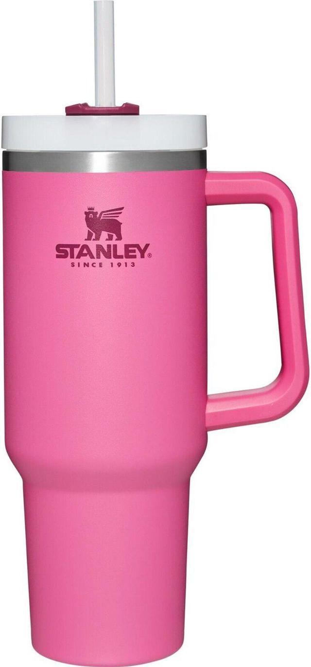 STANLEY 40 Oz Tumbler AZALEA PINK Travel Quencher Pink Mug, Bachelorette  Party, Valentines Gift, New Mom Gift