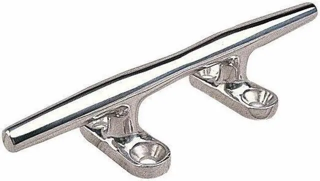 Alt view image 2 of 3 - Sea-Dog 041604-1 Open Base Cleat - 4"