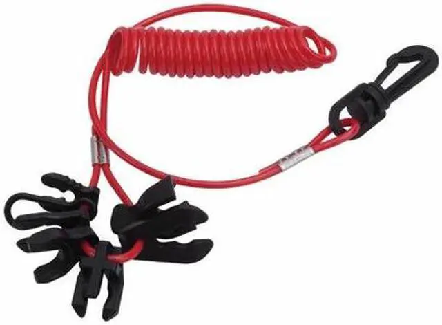 Alt view image 2 of 2 - Sea-Dog 7 Key Kill Switch Universal Lanyard