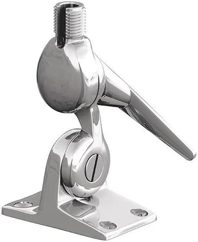 Alt view image 5 of 6 - SHAKESPEARE RATCHET MOUNT 5187 STAINLESS STEEL SLEEK & CLASSY
