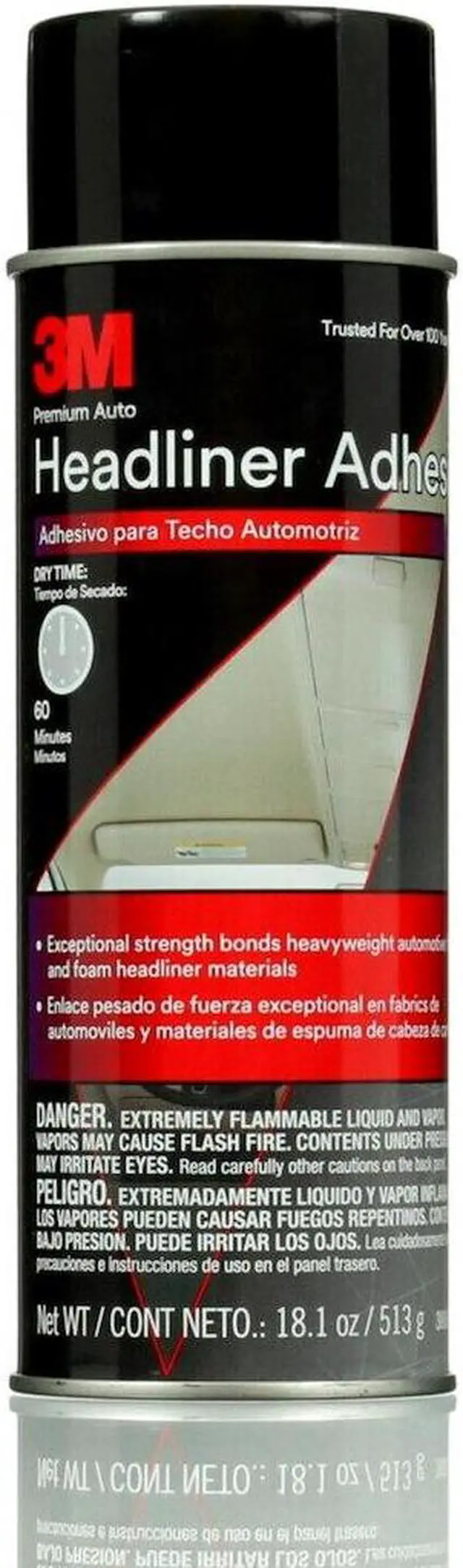 Alt view image 5 of 5 - 3M™ Headliner & Fabric Adhesive, 38808, 18.1 oz