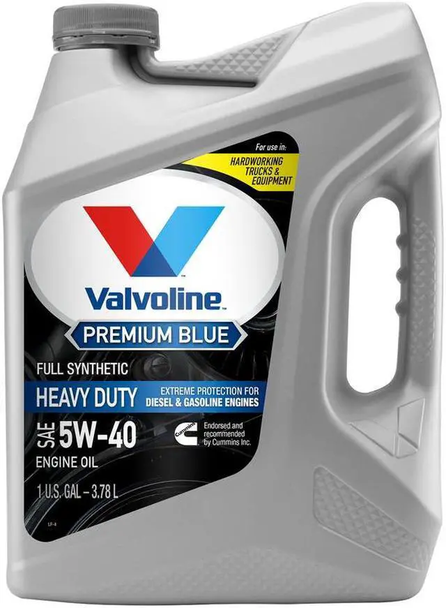 Alt view image 5 of 5 - Valvoline Full Synthetic Diesel Engine Oil, 1 gal. Jug, SAE Grade: 5W-40, Amber