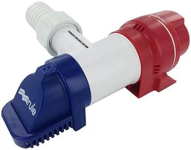 Alt view image 8 of 9 - RULE LOPRO BILGE PUMP 900 GPH NON-AUTOMATIC LP900D