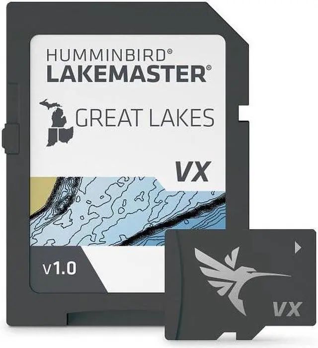 Alt view image 7 of 7 - Humminbird Lakemaster VX Great Plains microSD