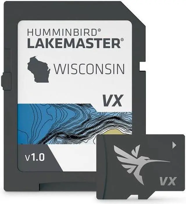 Alt view image 7 of 8 - Humminbird Lakemaster VX Wisconsin microSD