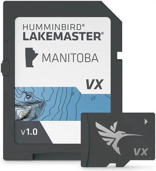 Alt view image 5 of 5 - Humminbird Lakemaster VX Manitoba microSD
