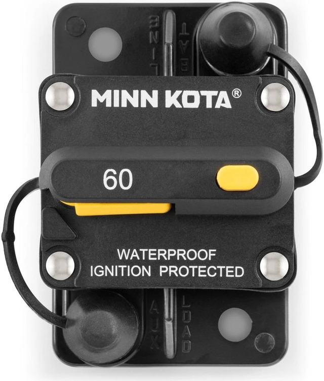 Alt view image 8 of 8 - Minn Kota MKA-27 60AMP Circuit Breaker Minn Kota MKA-27 60AMP Circuit Breaker