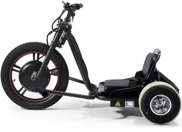 Alt view image 11 of 11 - MotoTec Drifter 48v 800w Electric Trike Lithium