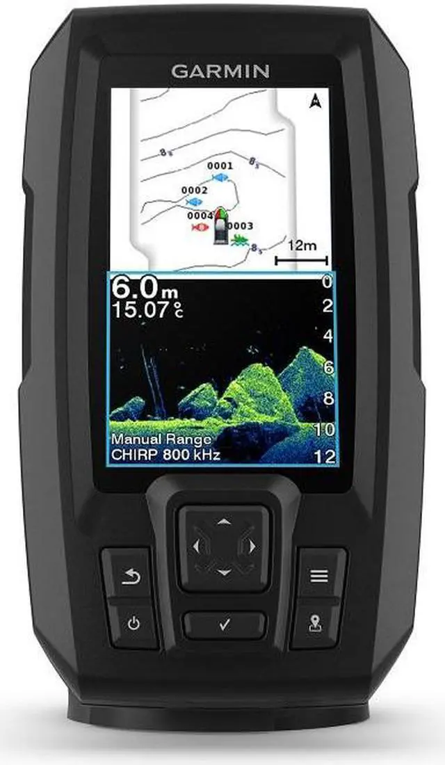 Alt view image 4 of 4 - GARMIN STRIKER VIVID 4CV 3.5 FISHFINDER GPS TRACK PLOTTER WITH GT20 NOT A CHART PLOTTER