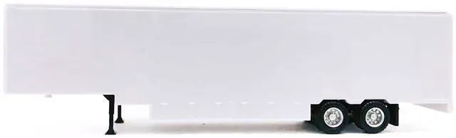 Alt view image 7 of 9 - 48ft Moving Van Trailer Light Gray 1/87 (HO) Plastic Model by Promotex